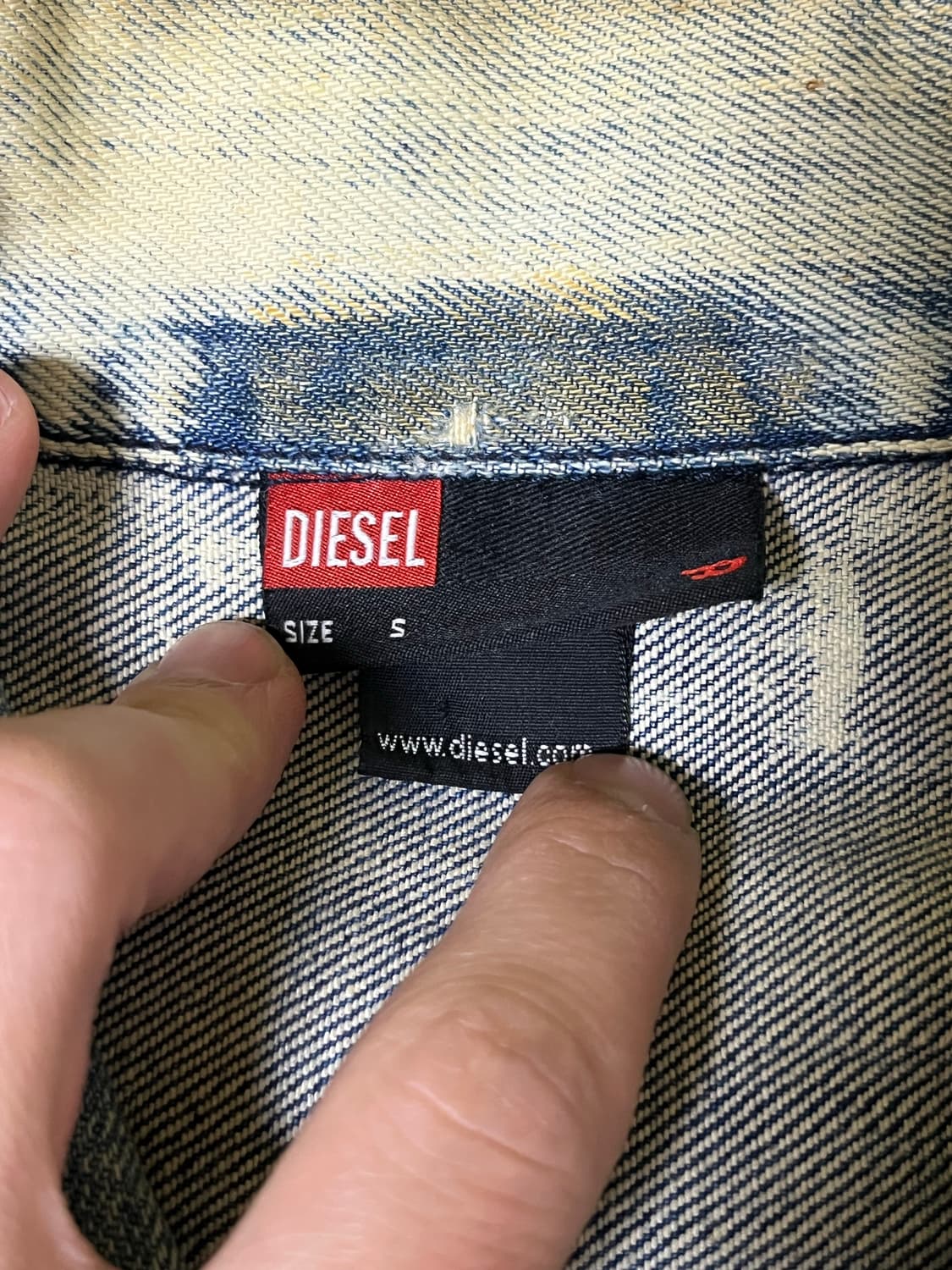 00’s Diesel cropped denim jacket  상품이미지4