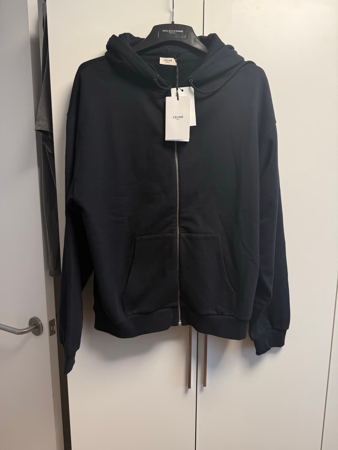 셀린느 로고 후드집업 xxl 상품이미지1