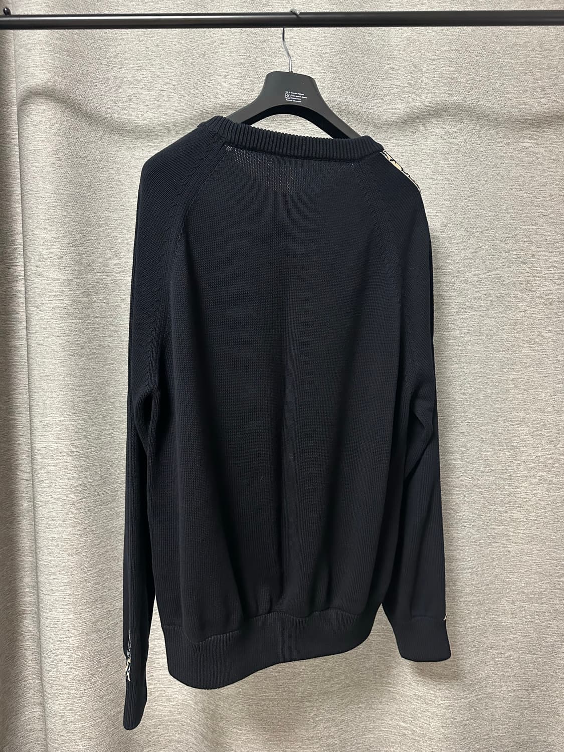 디올 오블리크 인서트 니트 딥블루 (XXL) 상품이미지2