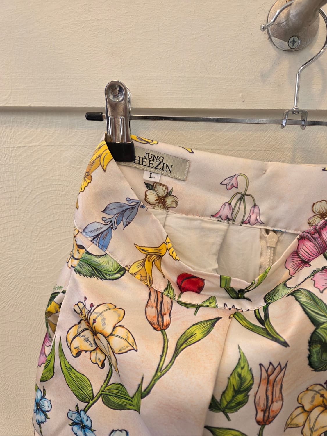 빈티지플라워 패턴 롱스커트 L 상품이미지7