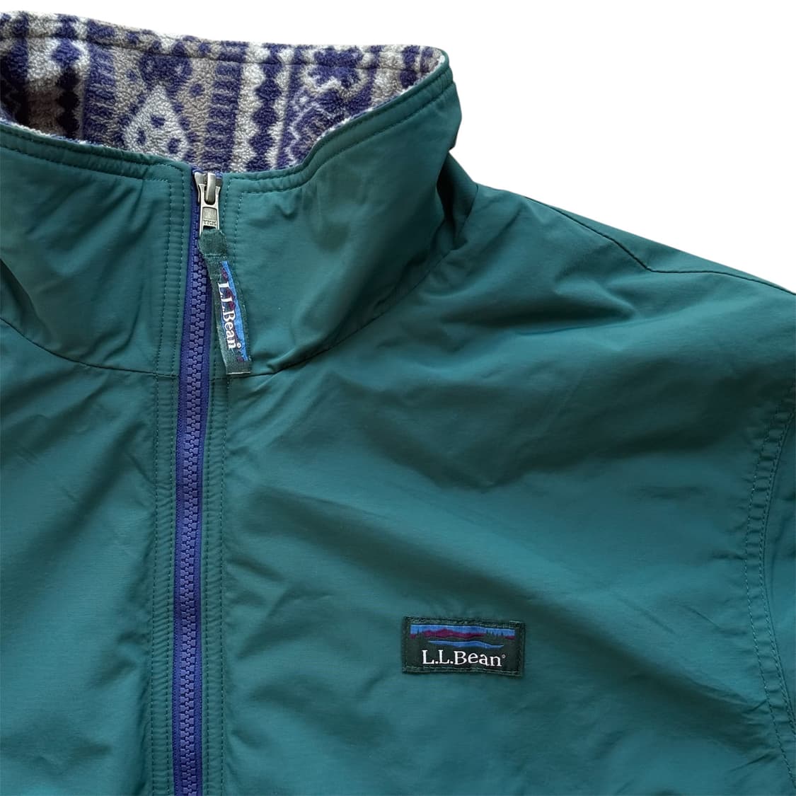 00s LL Bean 아즈텍 웜업 자켓  상품이미지5