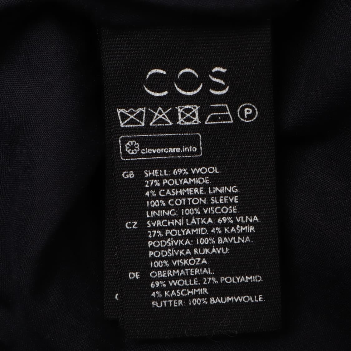 COS 코스 네이비 울 캐시미어 자켓 상품이미지9