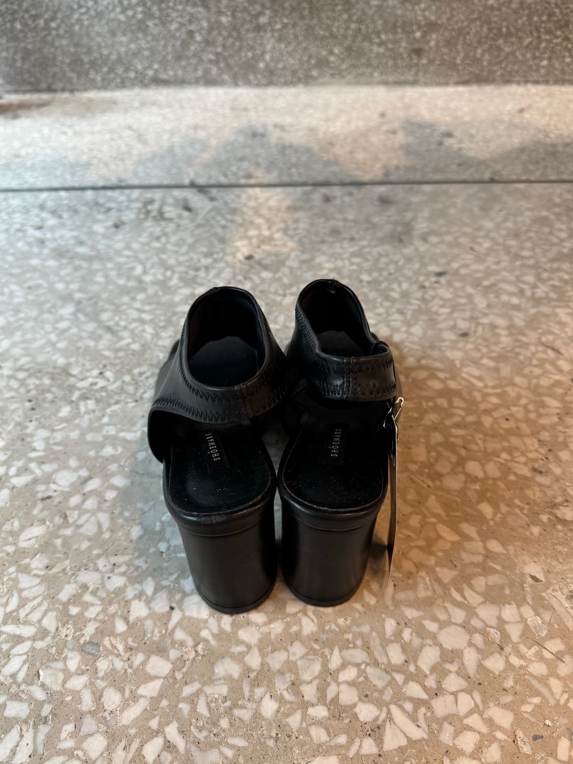 SHOEMARU black square sandals 상품이미지3
