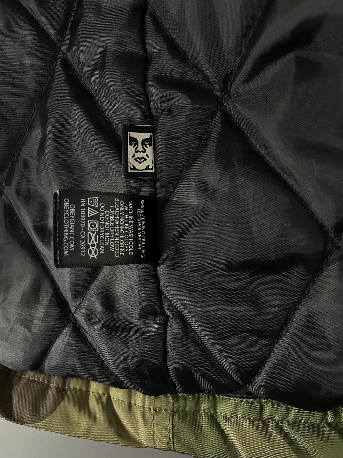 [M] OBEY 오베이 카모플라쥬 후드 자켓 상품이미지9