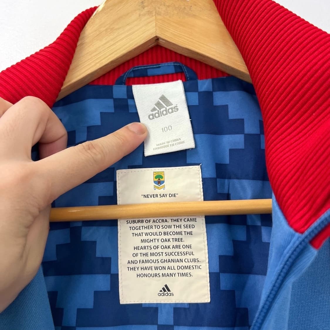 아디다스 가나 OAK 트랙탑 져지 상품이미지4