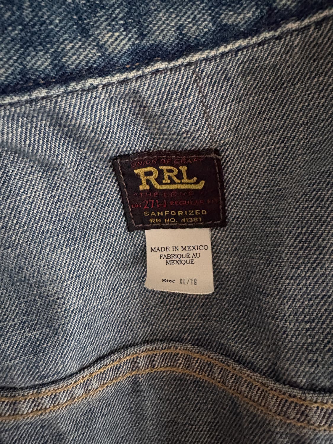 더블알엘 RRL LOT271 리랜드 자켓 XL사이즈 상품이미지3