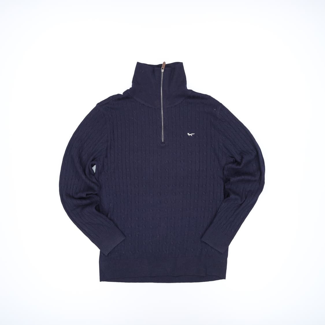 100 울시 반집업 니트 스웨터 0403H1 상품이미지1