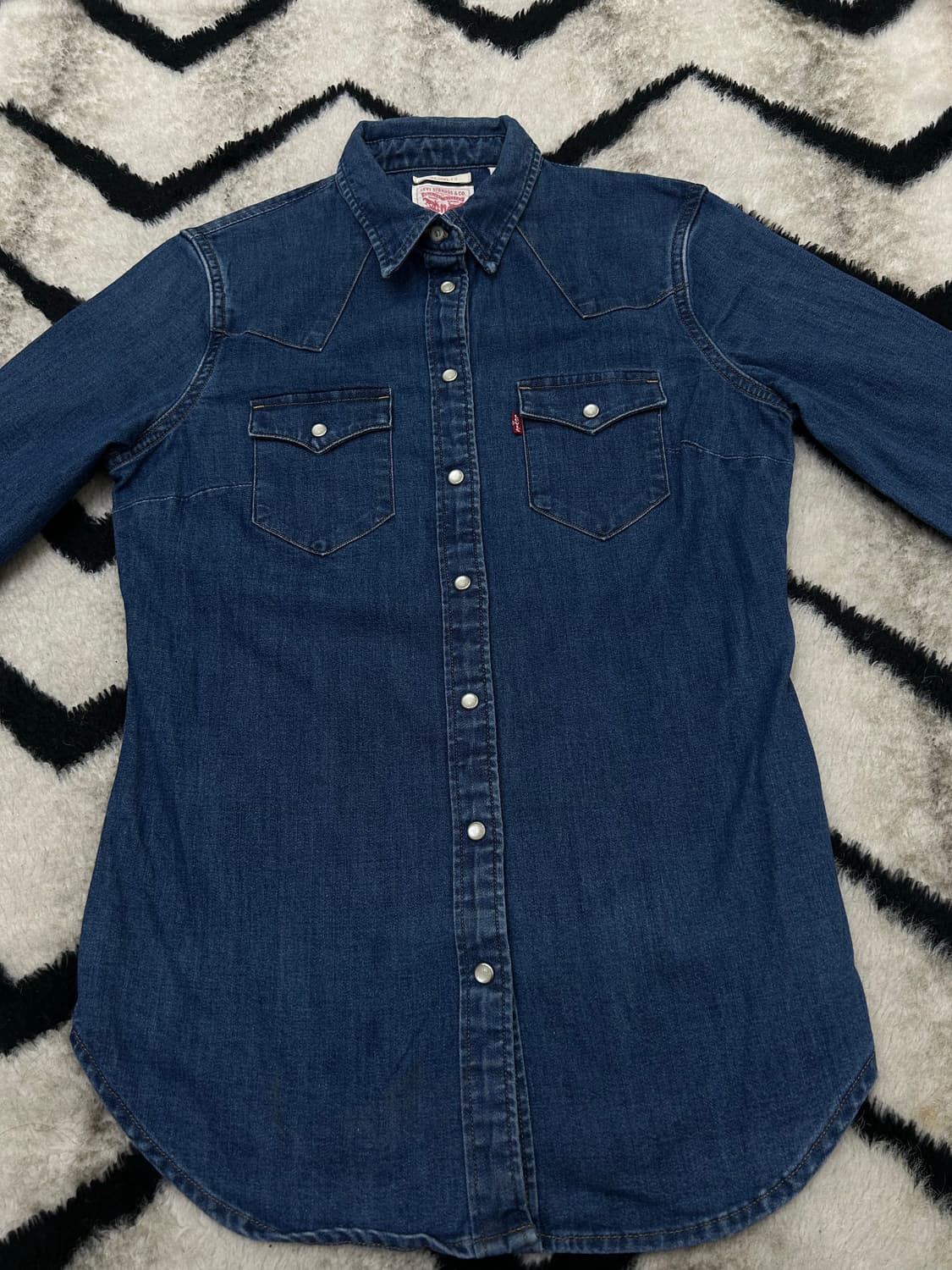 [XS]리바이스 바스토우 웨스턴 데님셔츠 상품이미지3