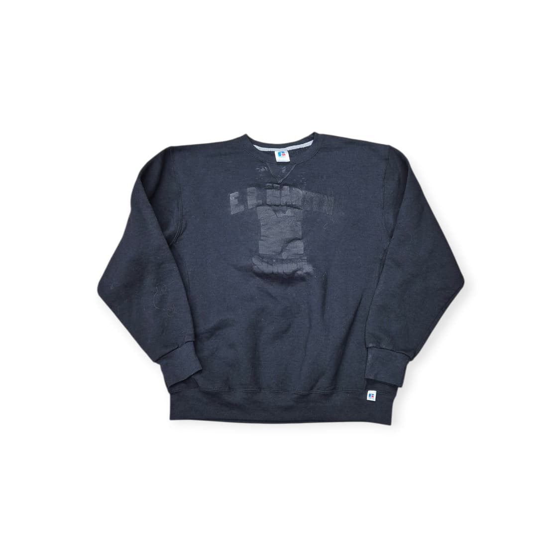 러셀 스웻셔츠 블랙2 상품이미지1