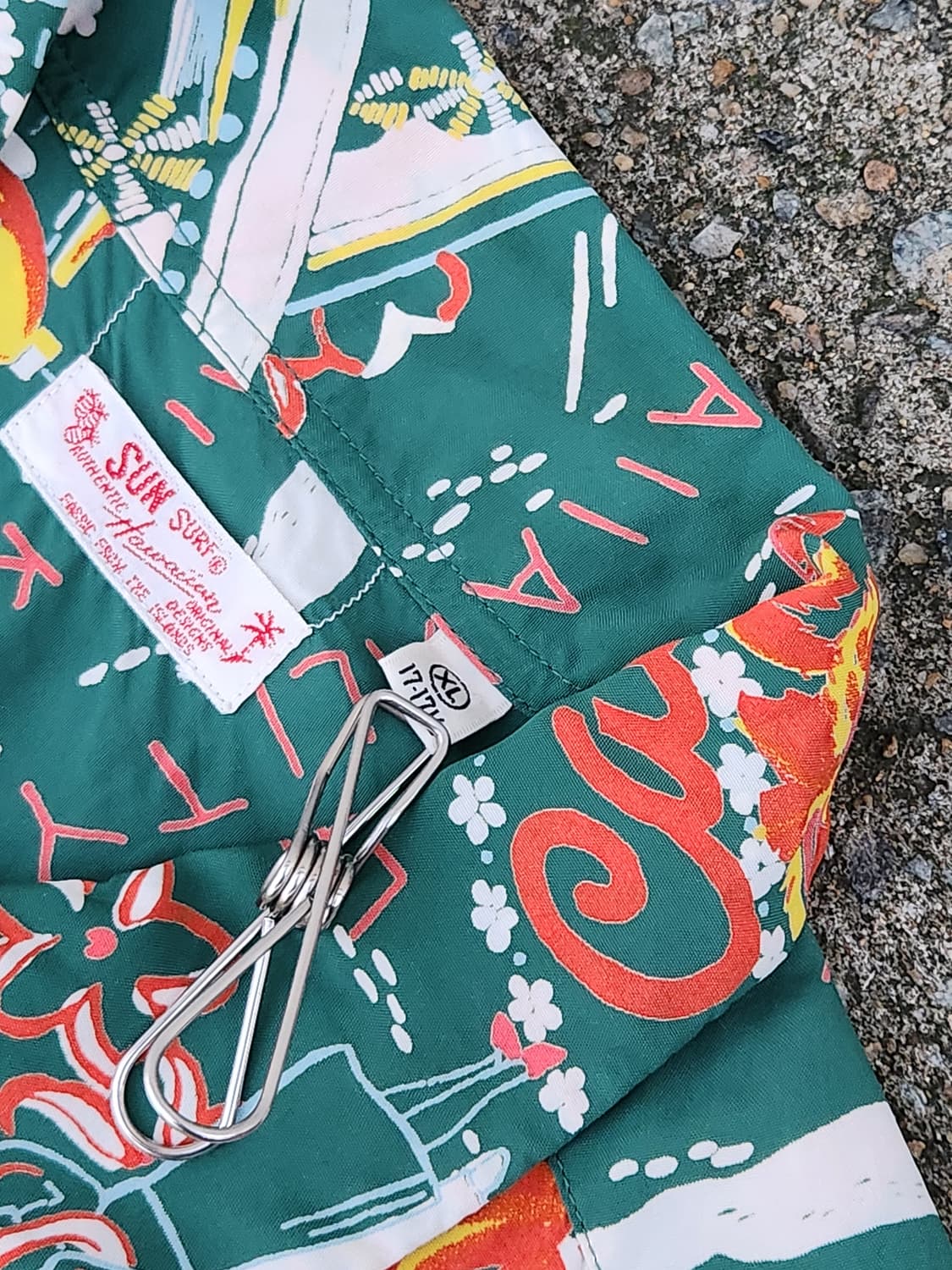 SUN SURF 하와이안셔츠 XL 상품이미지5