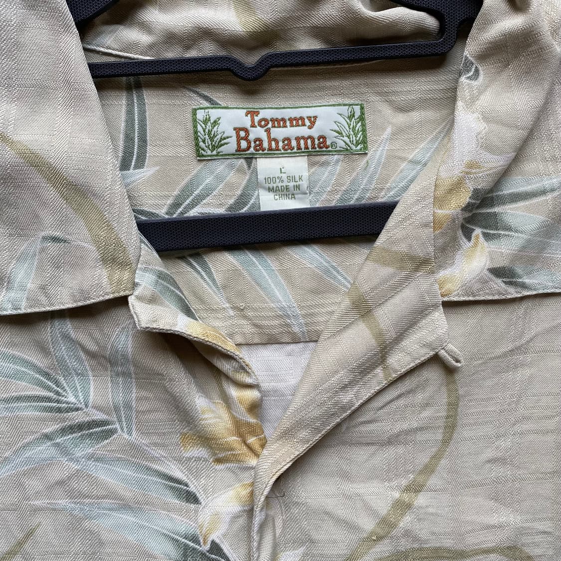 빈티지 실크 플라워 반팔 셔츠 상품이미지2