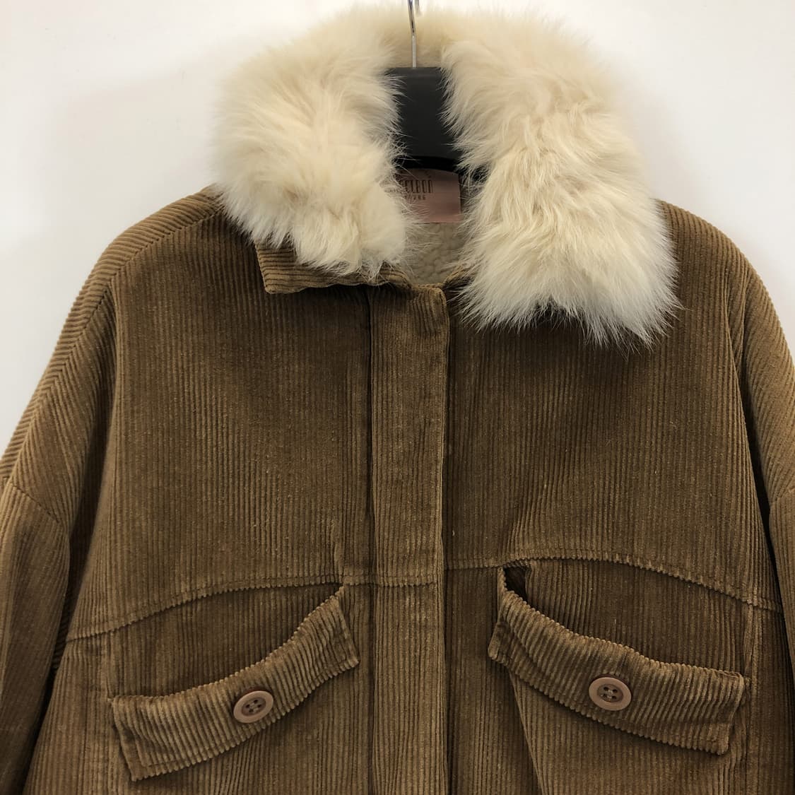 MELBON 멜본 폭스카라 코듀로이 양털점퍼 FREE  상품이미지2