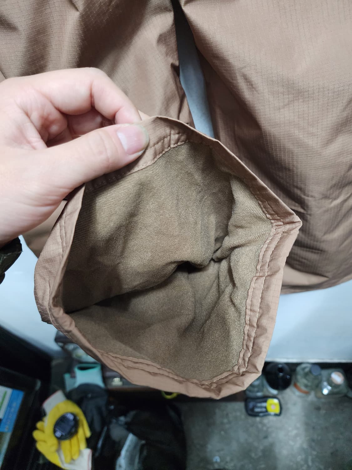 (새상품) 마모트 동계용 기모 와이드팬츠 상품이미지4