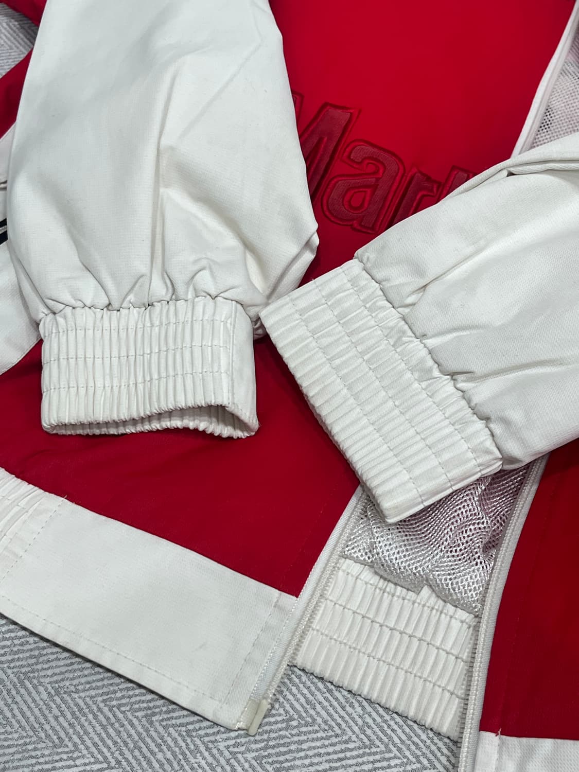 Vintage 페라리 말보로 F1 레이싱 자켓 XL 상품이미지10