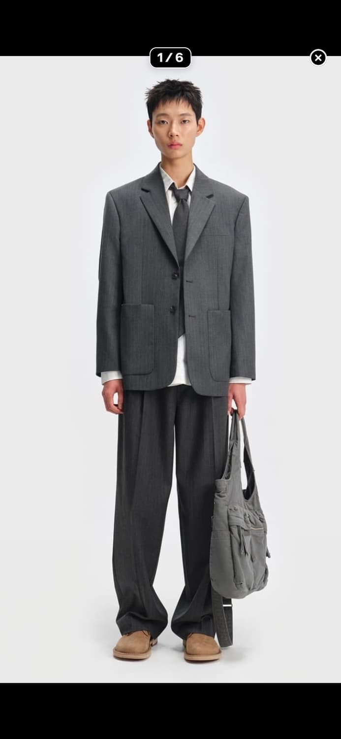 구매) 벨리에 시티노마드 스트라이프 셋업 상품이미지1