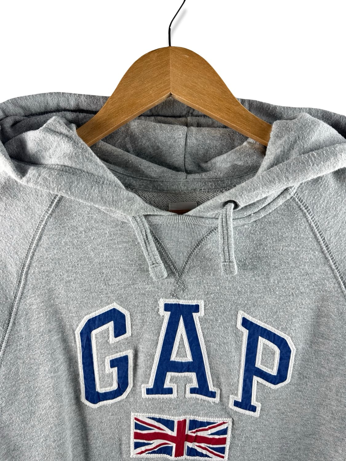 갭 그레이 유니언잭 플래그 후드티2580 상품이미지3
