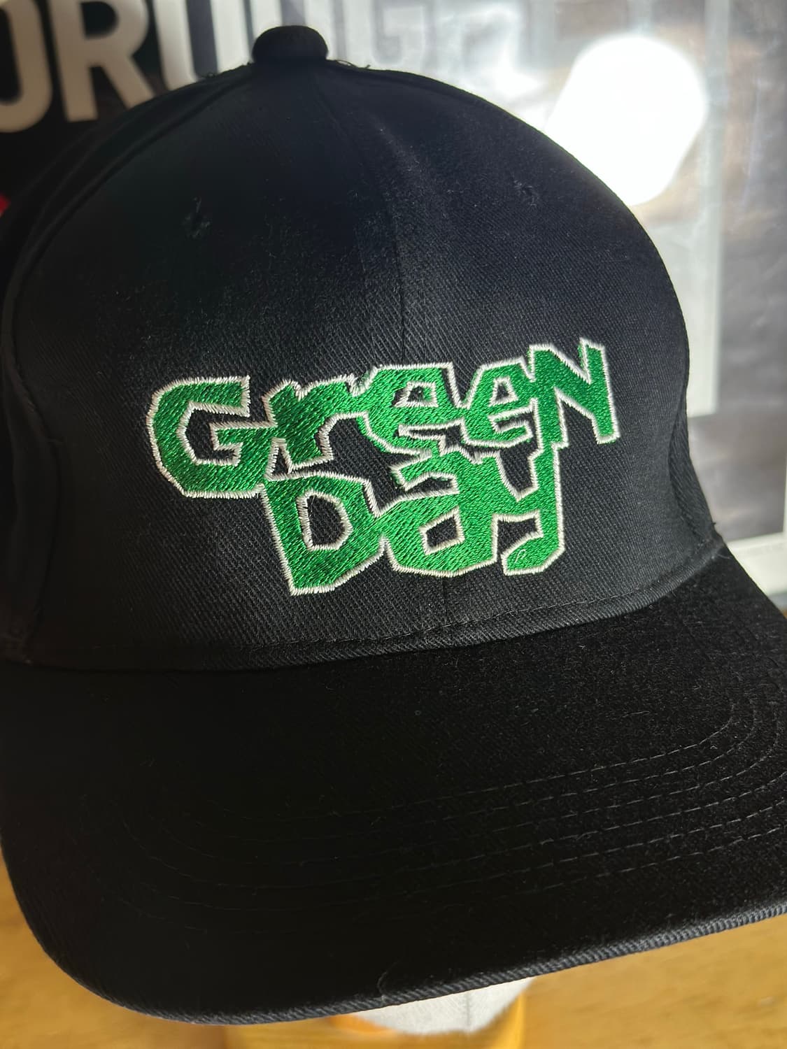Rare) 90s Green day 빈티지 그린데이 밴드 모자 상품이미지2