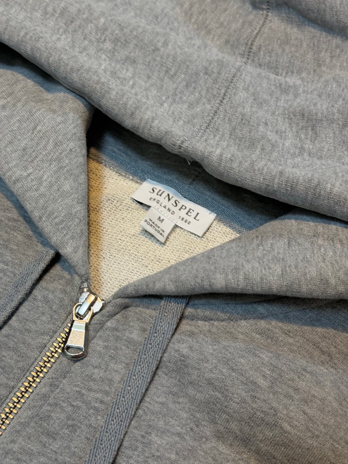 선스펠 SUNSPEL 투웨이 풀집 후드집업 그레이 상품이미지4