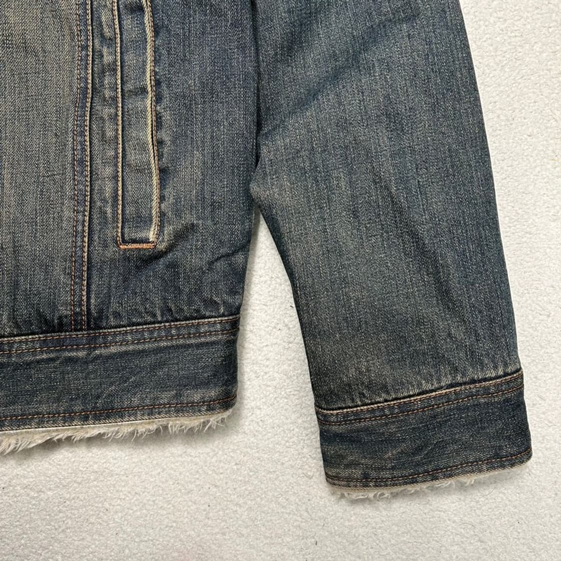 리바이스 쉐르파 안감 데님 트리거 재킷 M 95 상품이미지3