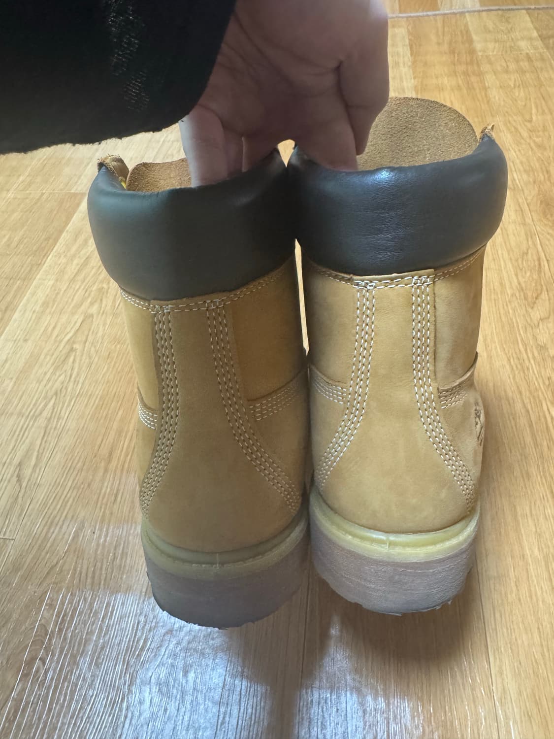 팀버랜드 프리미엄 6인치 워터프루프 부츠 위트 누벅  상품이미지4