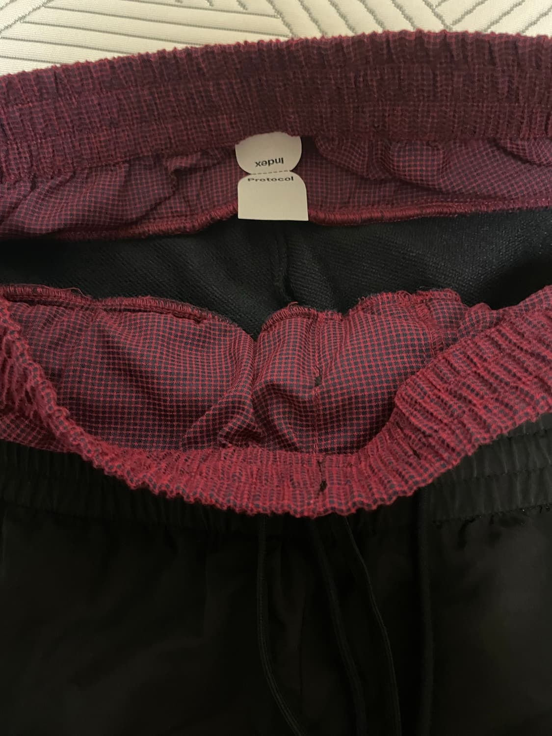 프로토콜 인덱스 3레이어드 트랙팬츠 [2] 상품이미지5