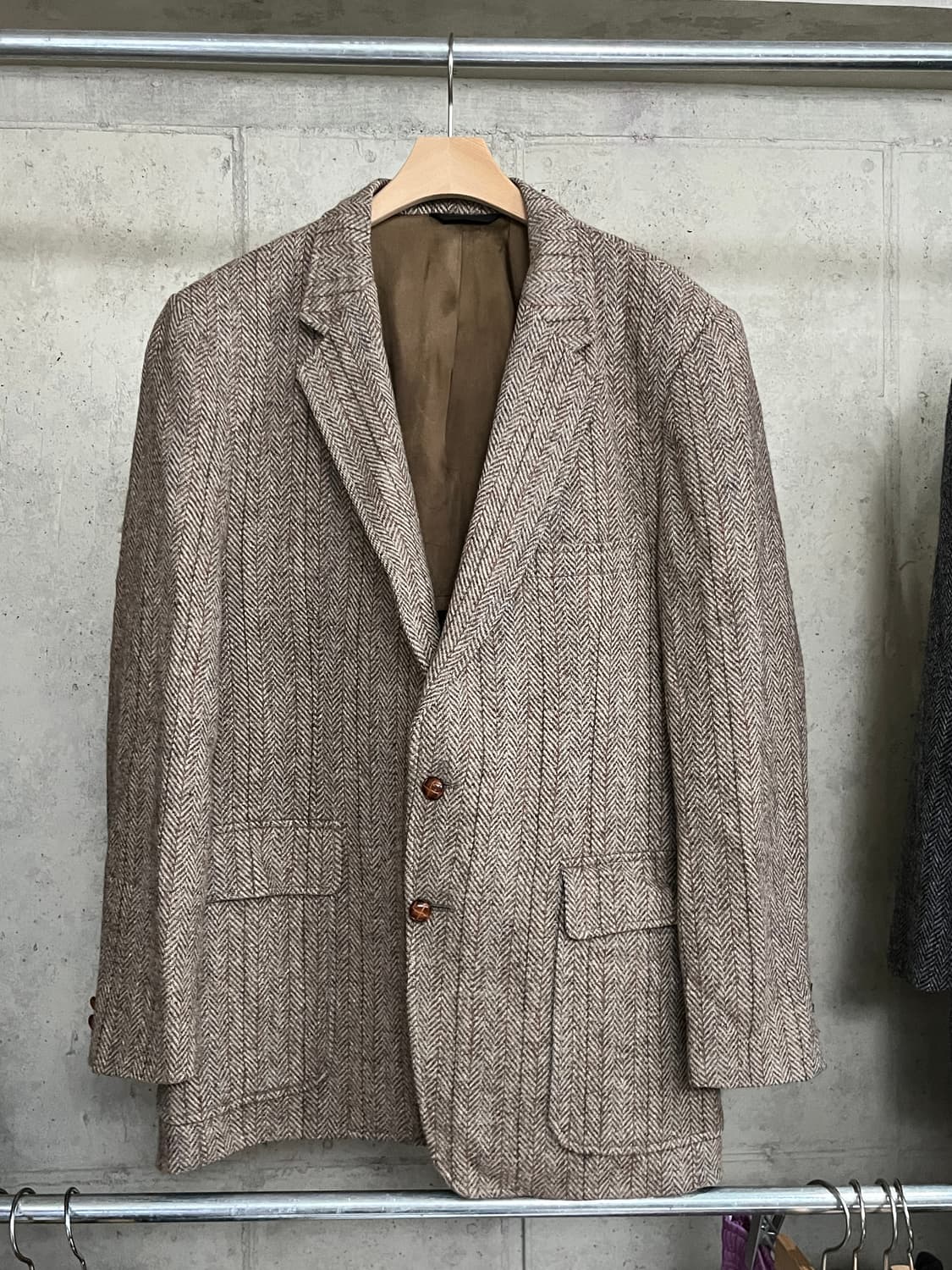 80s VINTAGE HARRISTWEED JACKET 상품이미지3