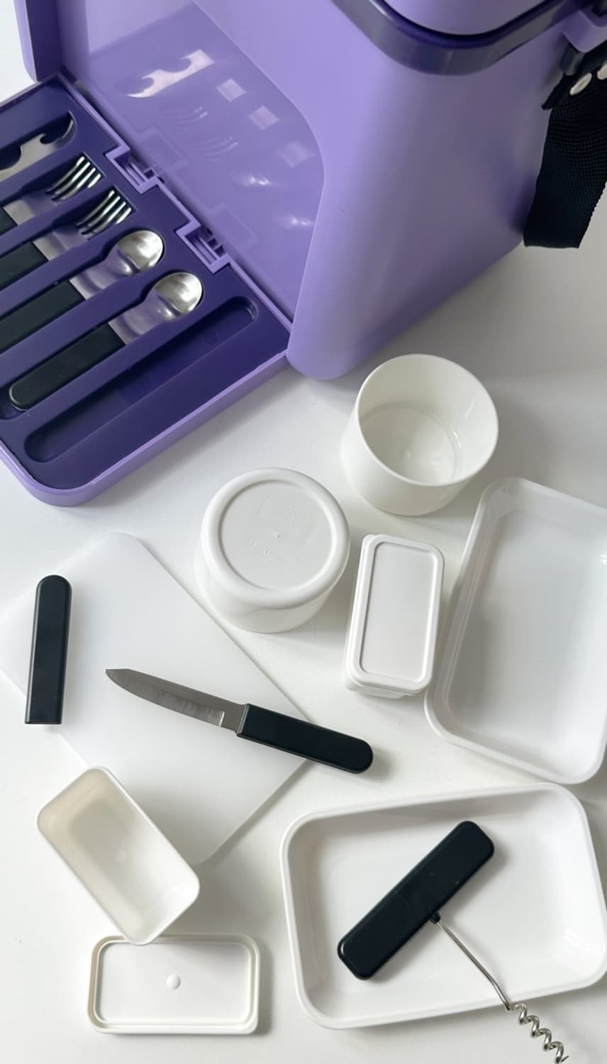 빈티지 milka 밀카 아이스박스 캠핑 상품이미지7