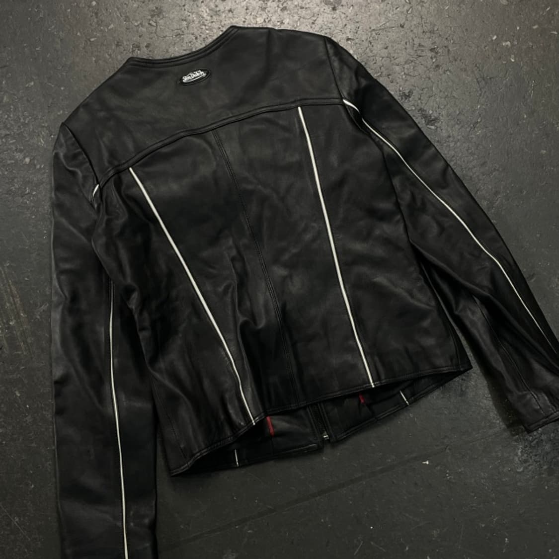 95 본더치 논카라 양가죽 자켓  상품이미지6