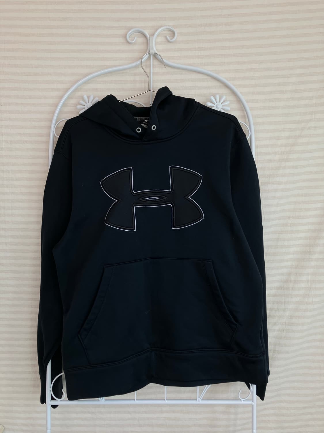 빈티지 언더아머 블랙 기능 후드 y2k 스트릿 갸루 펑키 일본빈티지565 상품이미지1