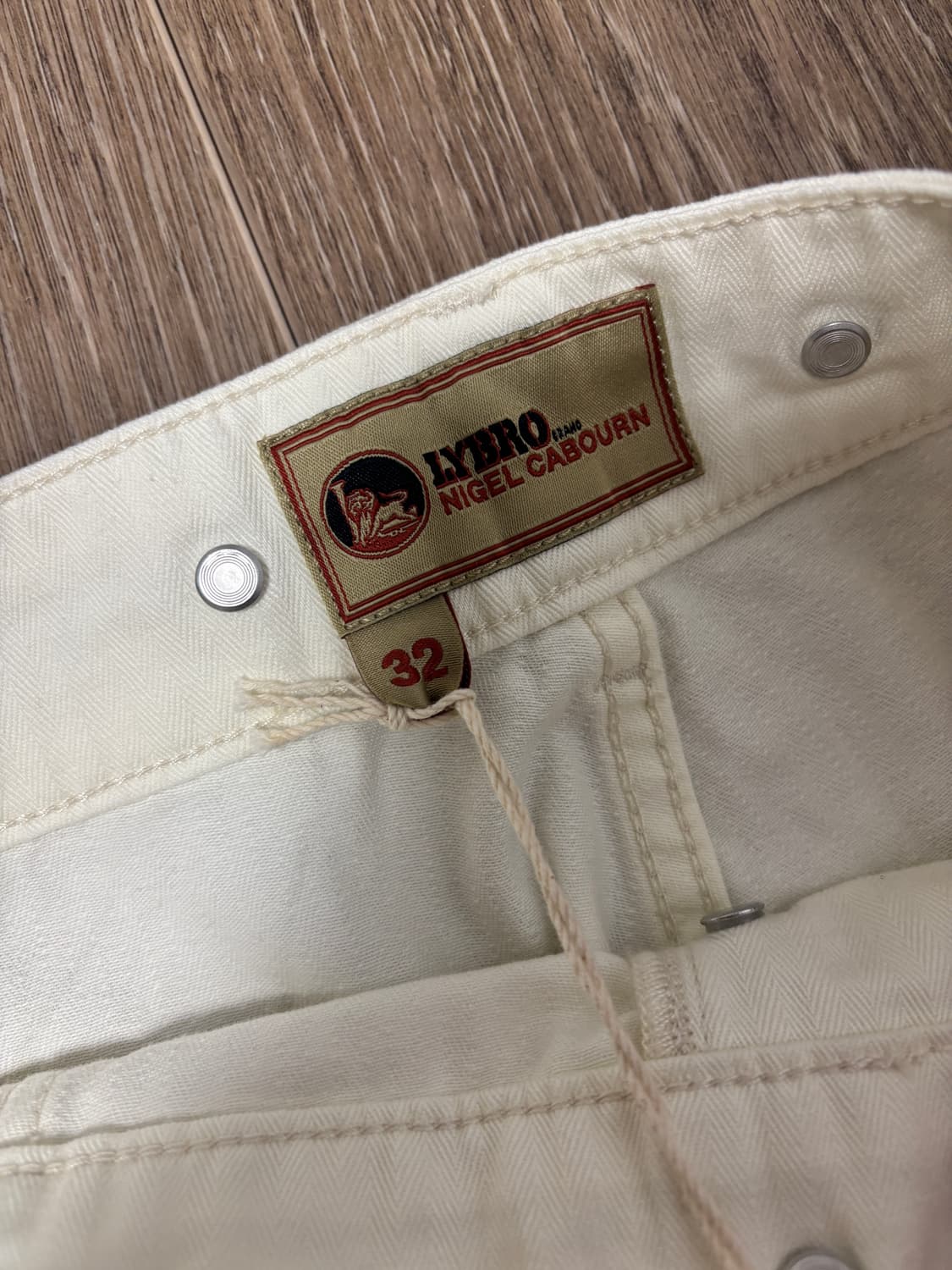 [32][새상품]나이젤카본 라이브로 헤링본 팬츠 판매. 상품이미지2