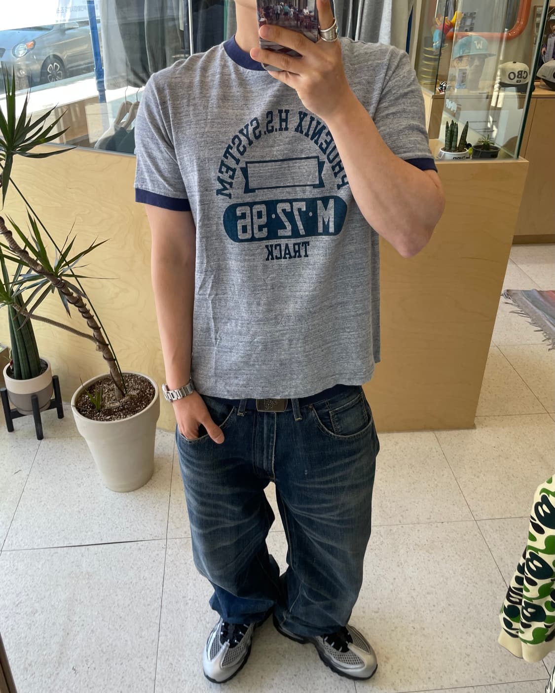 웨어하우스 링거 티셔츠 (38) 상품이미지4