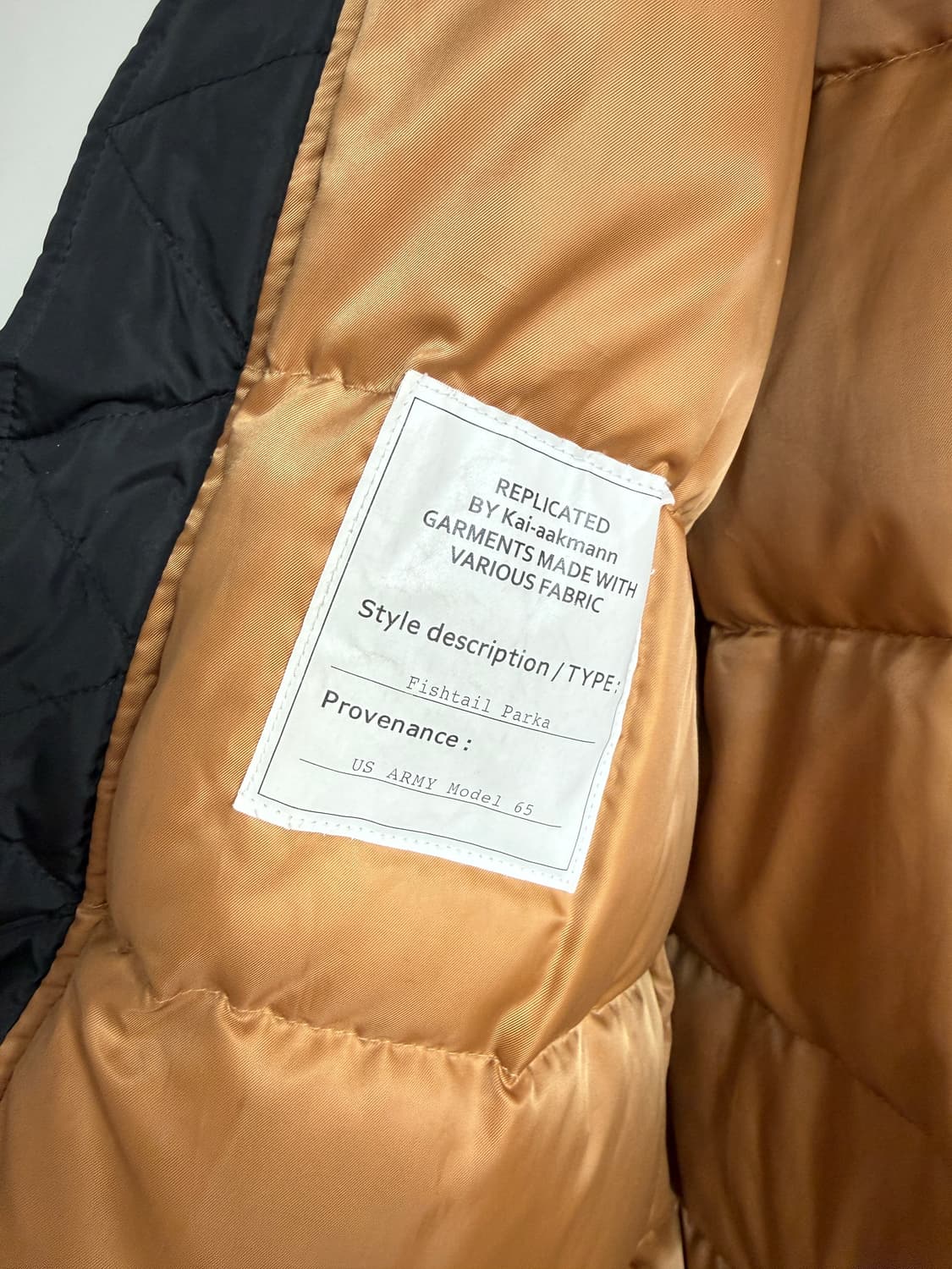 카이아크만(Kai-aakmann) 피쉬테일 파카 야상(내피 포함) 상품이미지8