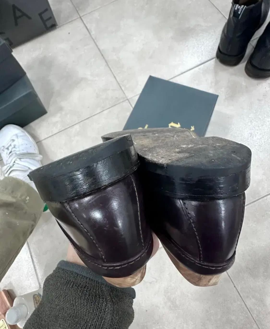 알든 986 6.5E 코도반 버건디 로퍼 상품이미지7