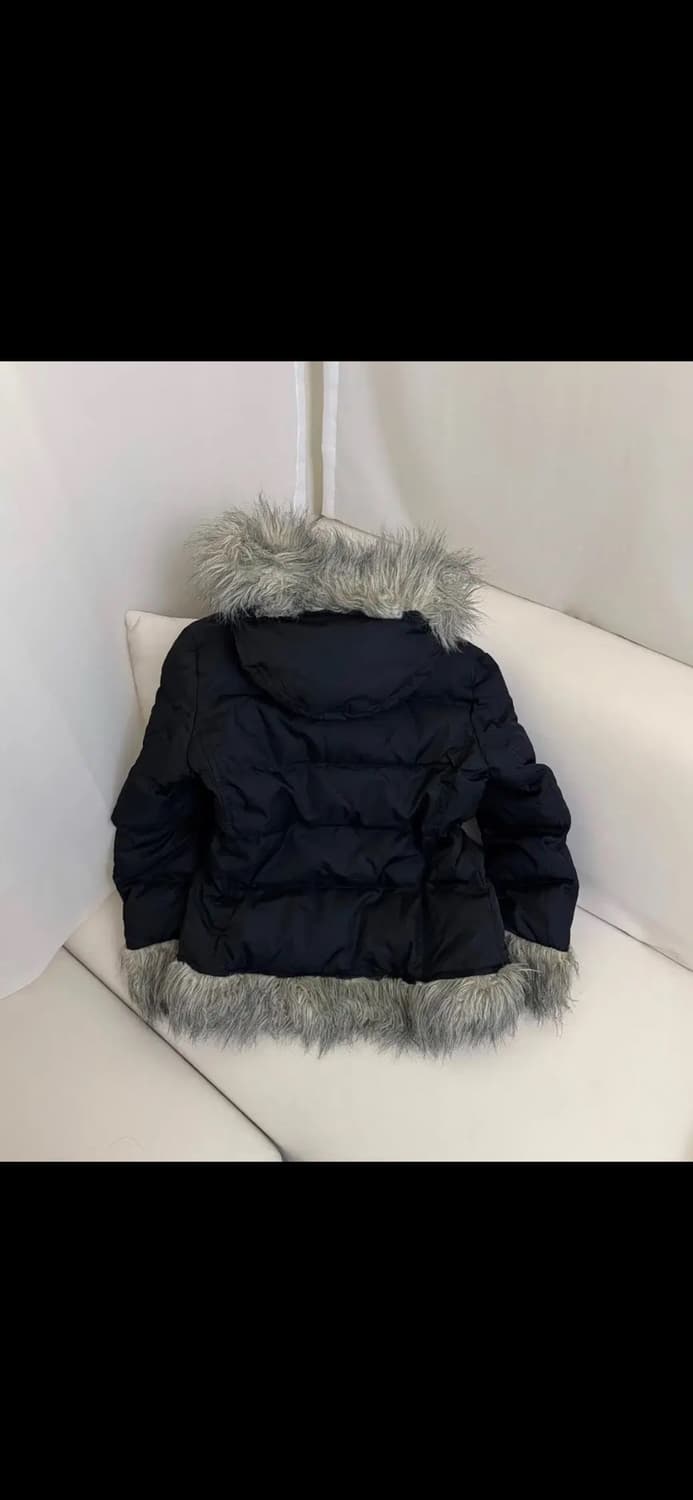 빈티지 퍼후드 패딩점퍼 상품이미지5