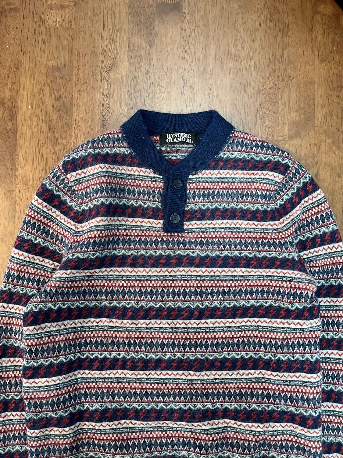 히스테릭 글래머 블렌드 니트 스웨터 상품이미지4