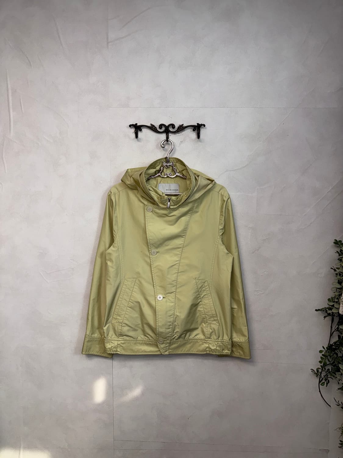 Solid Homme lemon hood windbreaker  상품이미지1