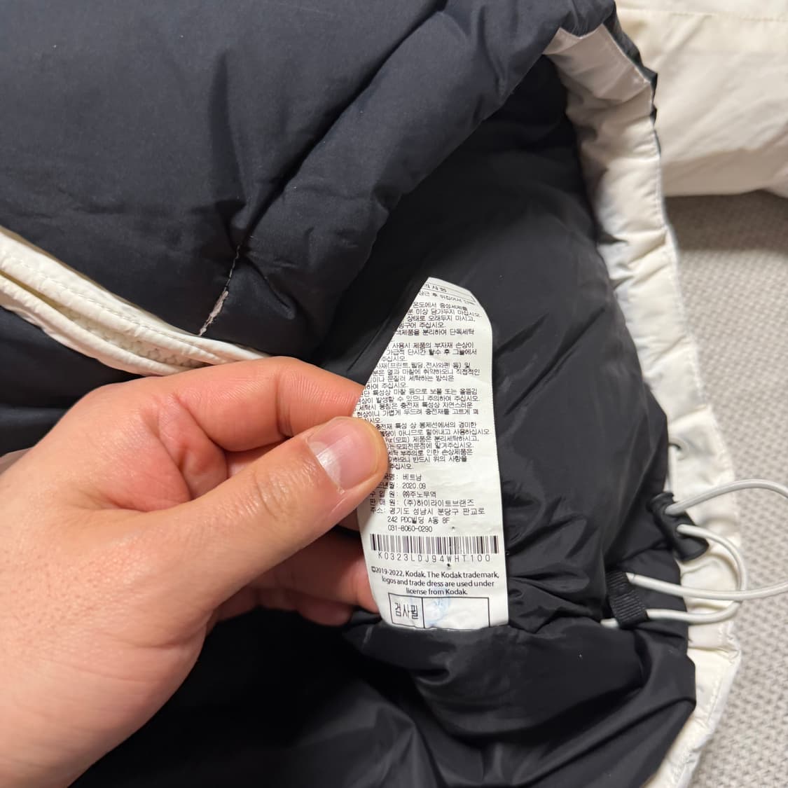 코닥 빅로고 패딩 자켓 상품이미지7