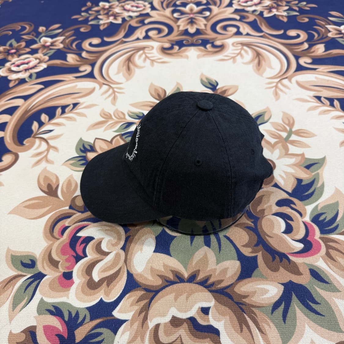 (OS)마뗑킴 MARTIN KIM 크리스프 로고 볼캡(블랙) 상품이미지2