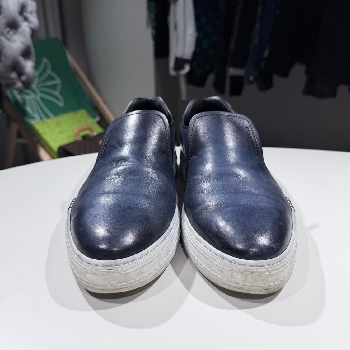 (A/7.5) / 벨루티 스크리토 레더 슬립온 스니커즈 상품이미지2