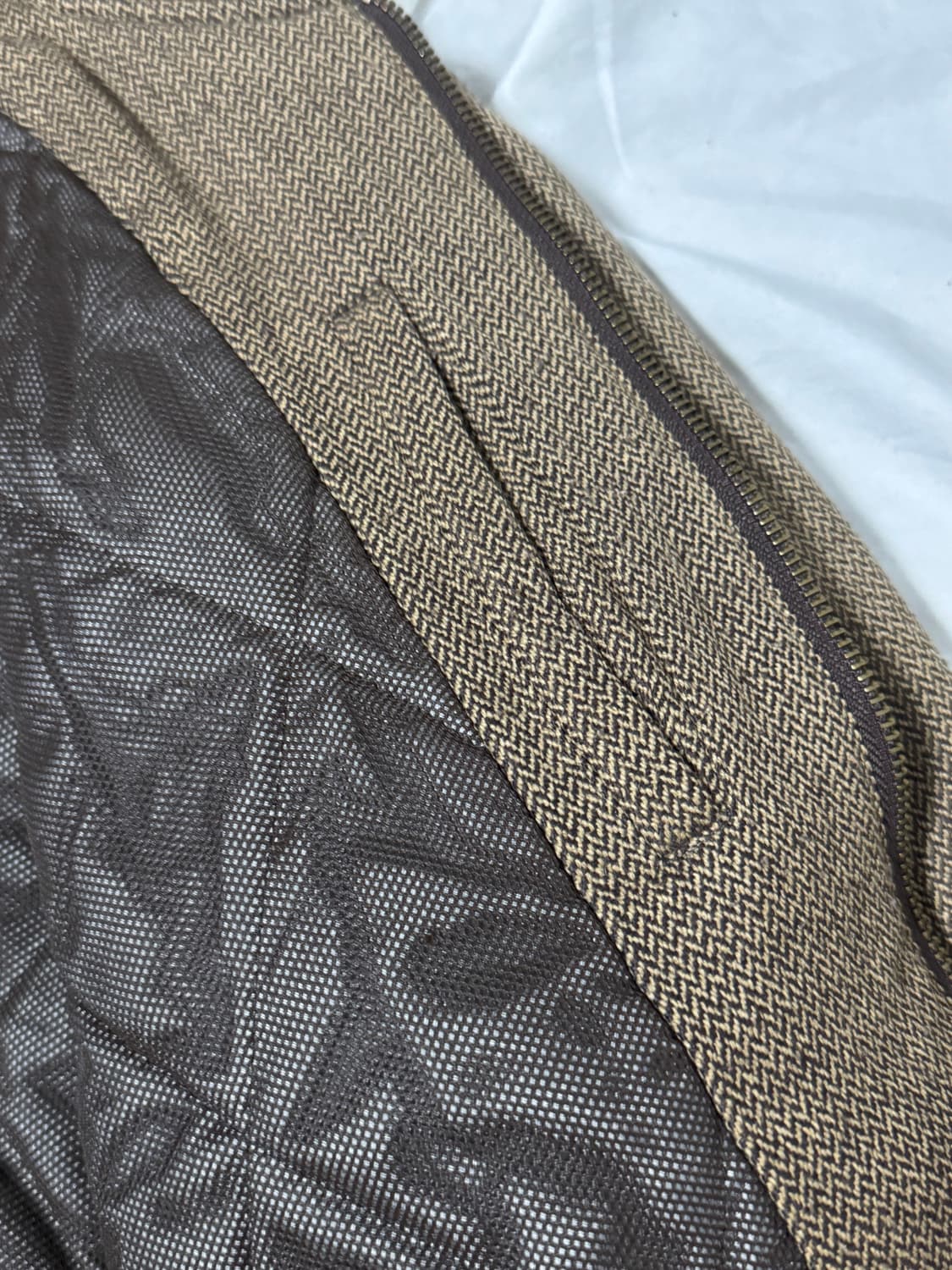 먼싱웨어 스웨이드 패치 헤링본 울 블루종 상품이미지7