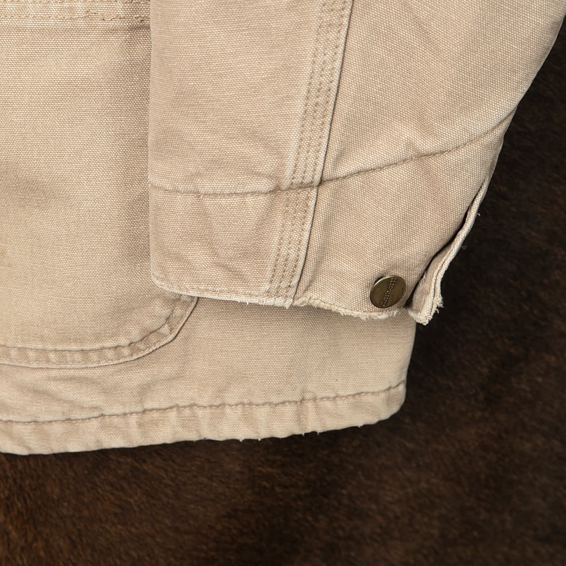 [120] 00s 칼하트 USA 메이드 C02 블랭킷 라이닝 쵸어코트  상품이미지5