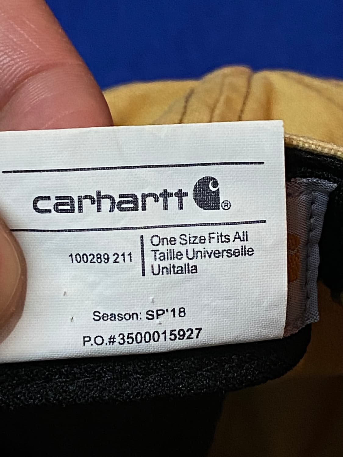 Carhartt 칼하트 오데사 볼캡 카멜 상품이미지7