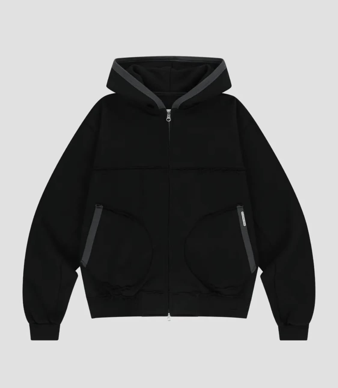 더바이닐하우스 컷오프 후드집업 상품이미지1