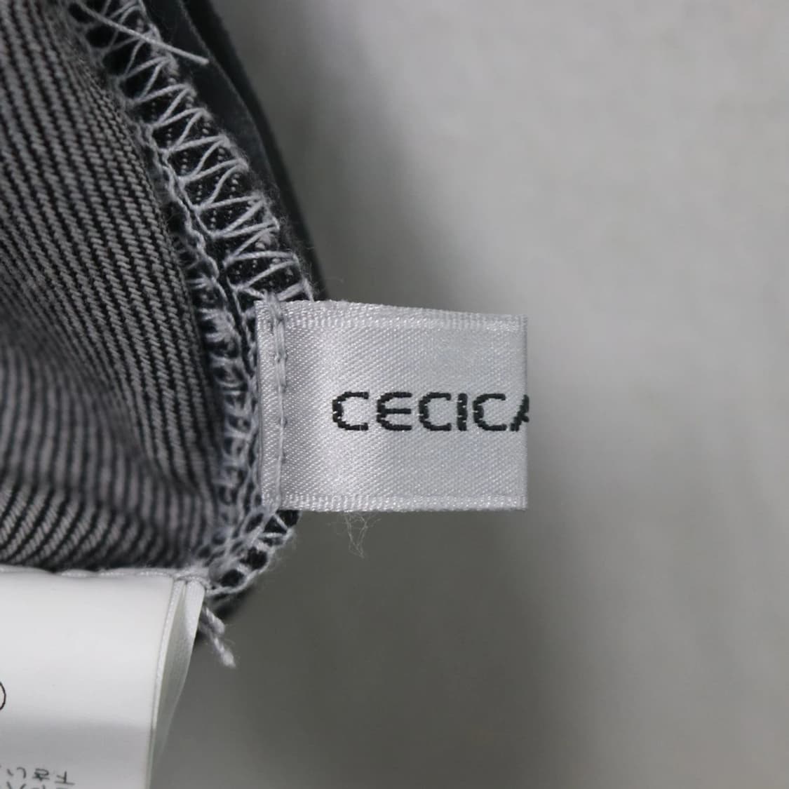 CECICA BLUE 흑청 스티치 롱스커트 59445 상품이미지8