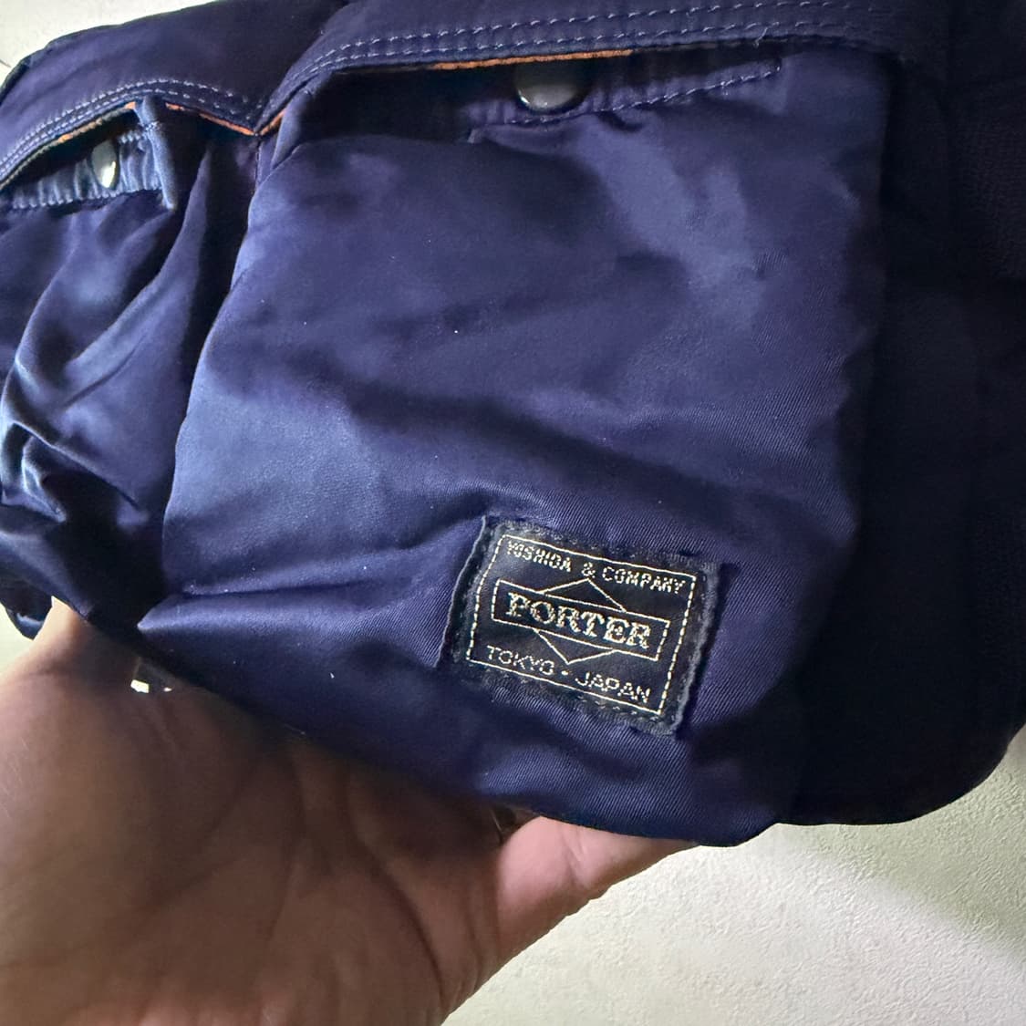 요시다포터 X스투시 탱커 웨이스트백 아이언블루 상품이미지2