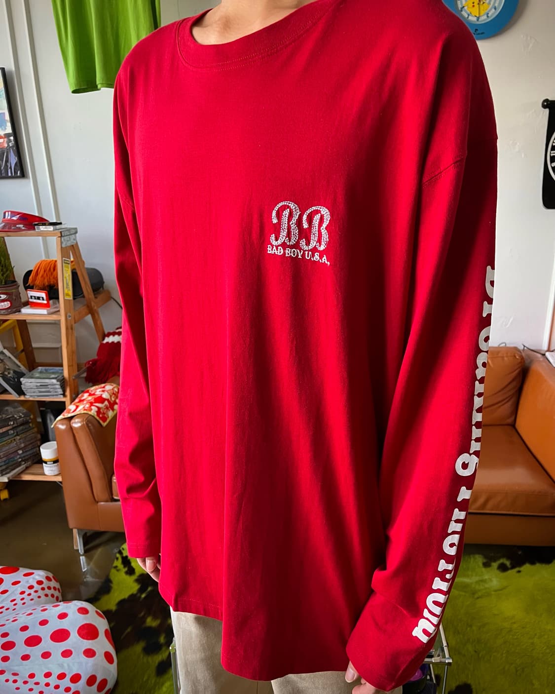 90-00s BAD BOY Lettering Long-Sleeve 상품이미지2