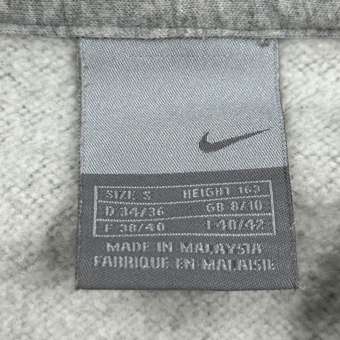 나이키 여성 올드스쿨 솔로스우시 후드집업 그레이 여성S 상품이미지5