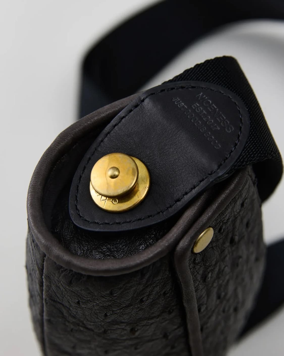 나이스네스 글라스백 NICENESS R.BALIN BLACK X BROW 상품이미지3