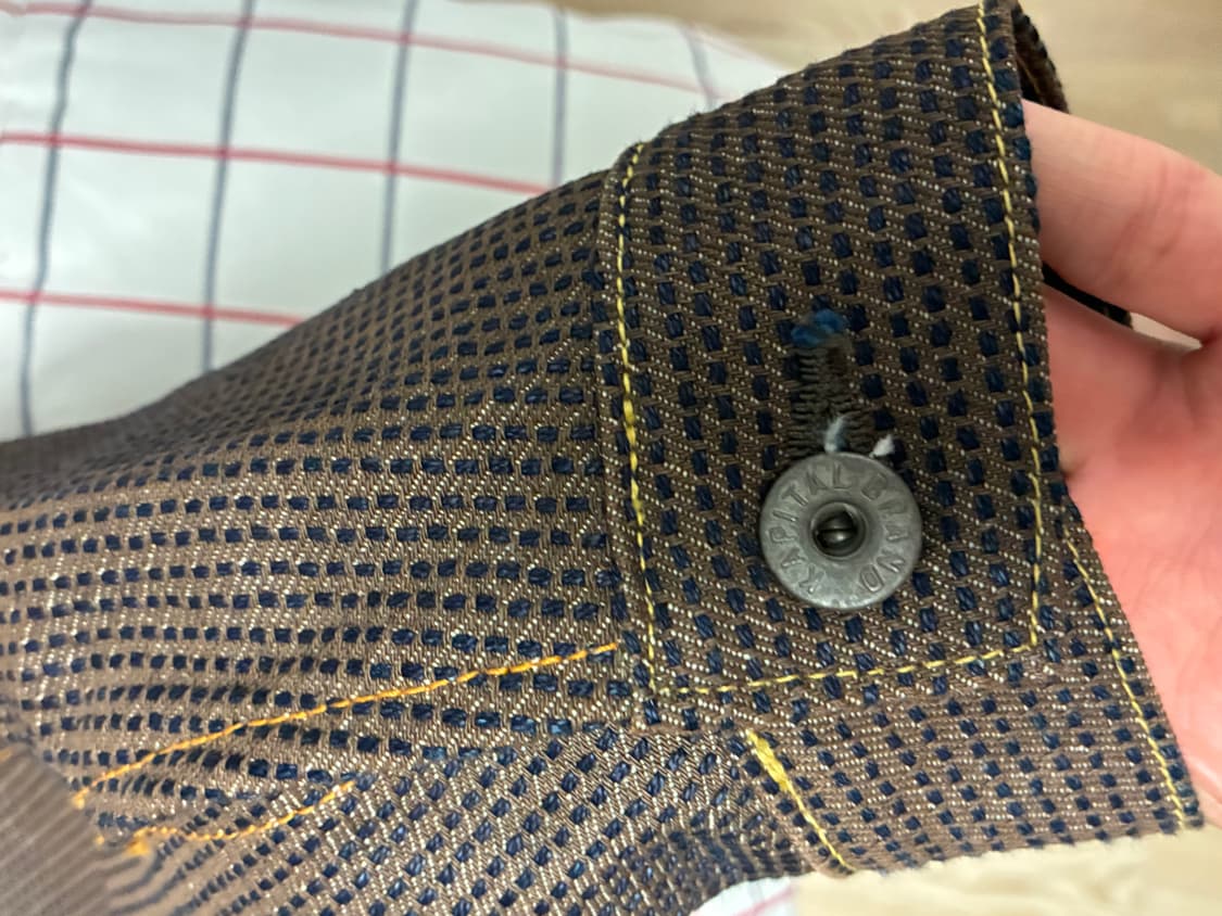 캐피탈 센츄리 데님 1세대 자켓 N5S 브라운(size 2) 상품이미지5