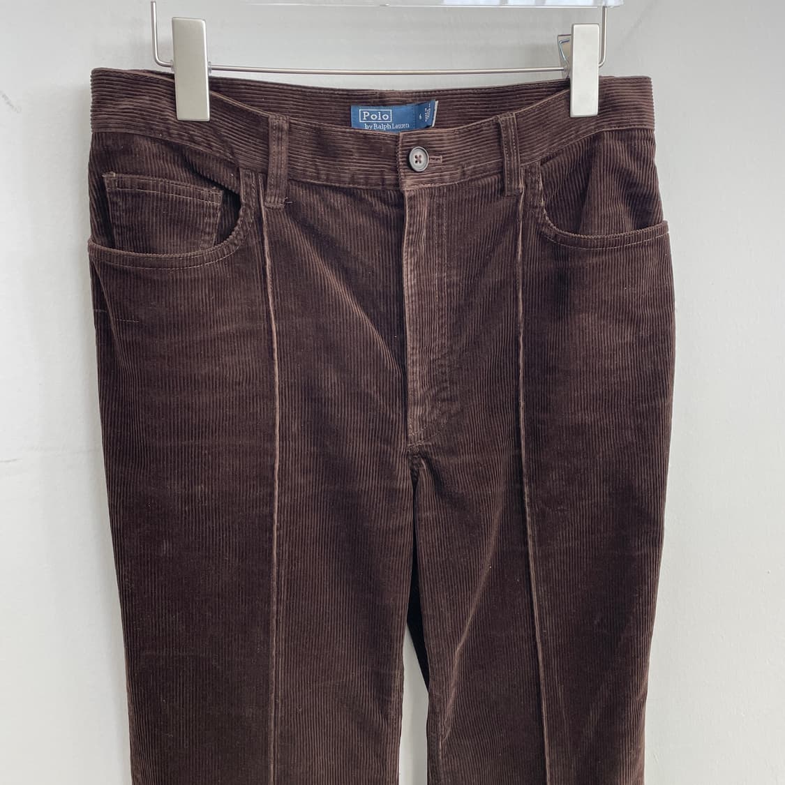 폴로 랄프로렌 딥 브라운 코듀로이 부츠컷 바지 상품이미지3